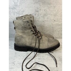 All saints men's suede boots